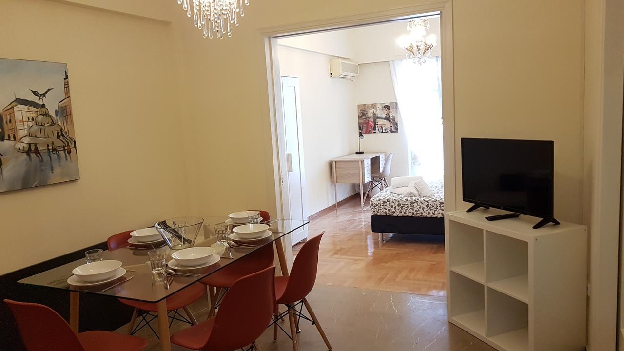 Menta Errathens Apartment - Athens Center, 5 Bd, 2 Bath Eksteriør bilde